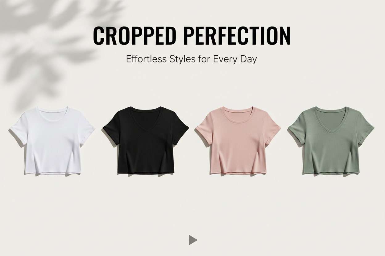 Women Cropped T-shirts