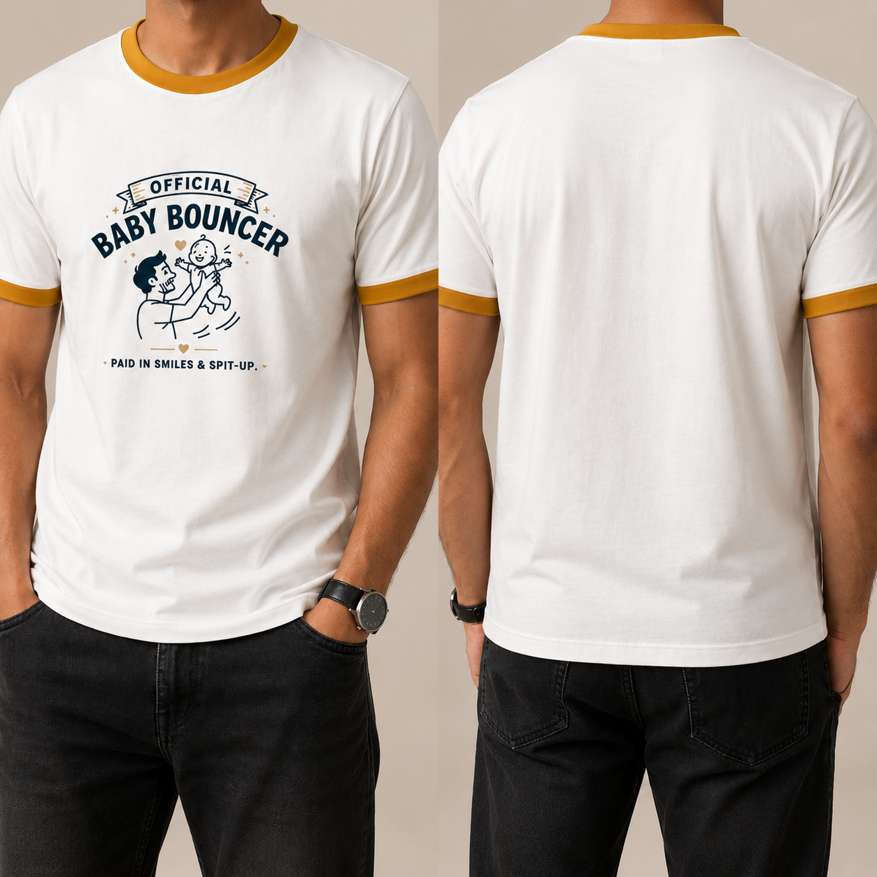 Ringer T-Shirt- "Adored"