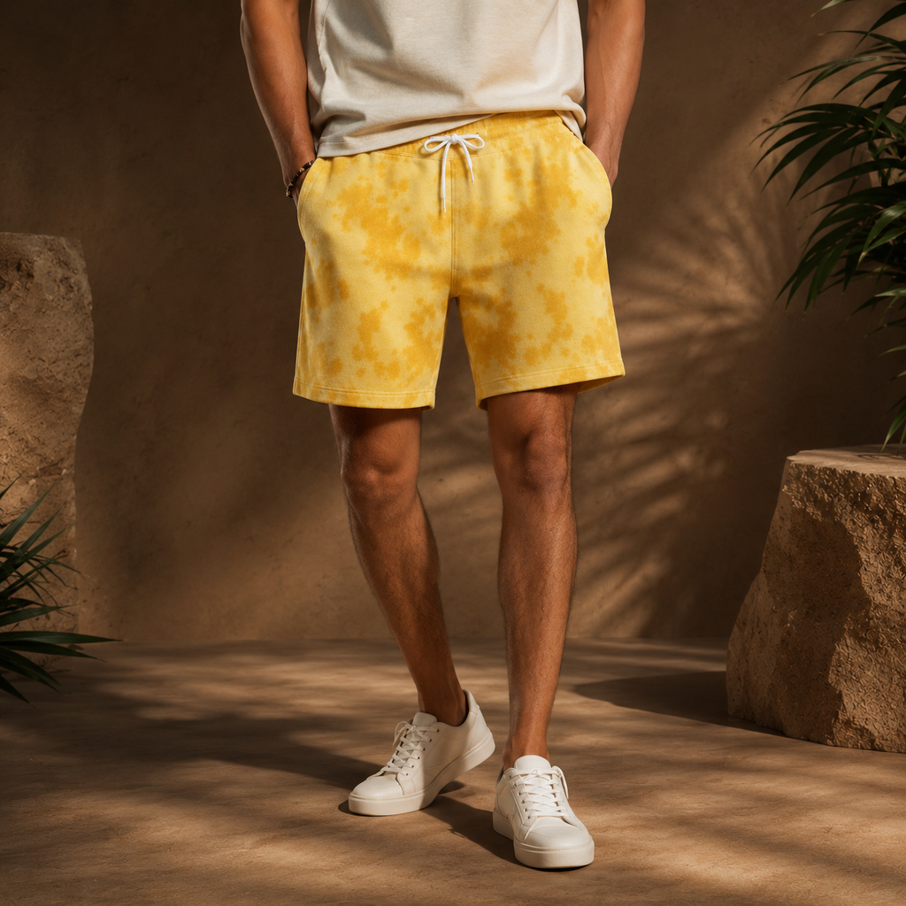Unisex Tie Dye Shorts
