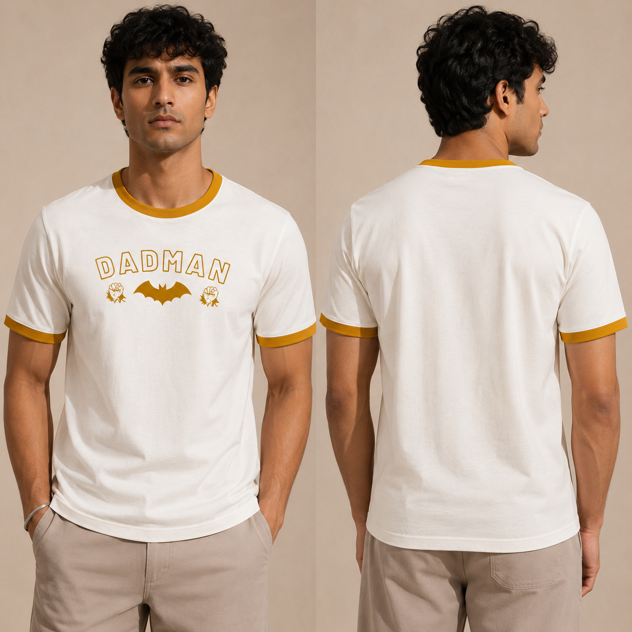 Ringer T-Shirt- "Heroic"