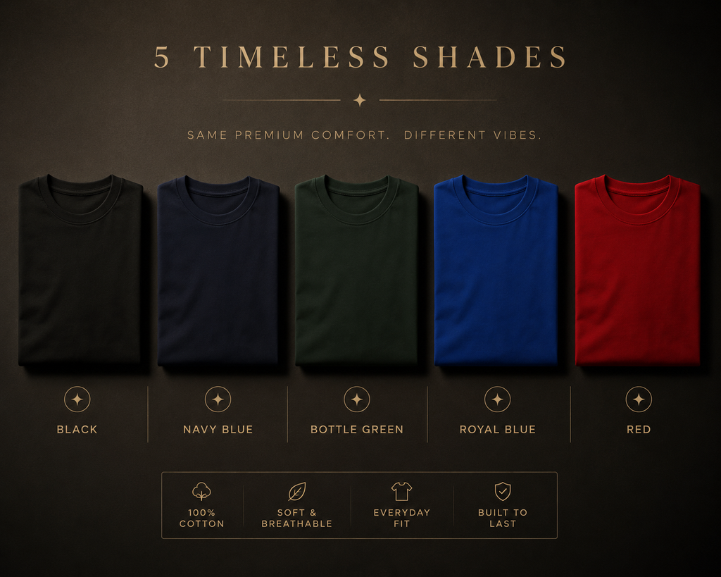 Unisex Crew T-Shirt- "Shades of Dark"