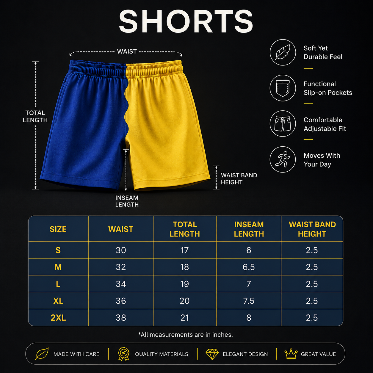 Shorts- “Balanced”