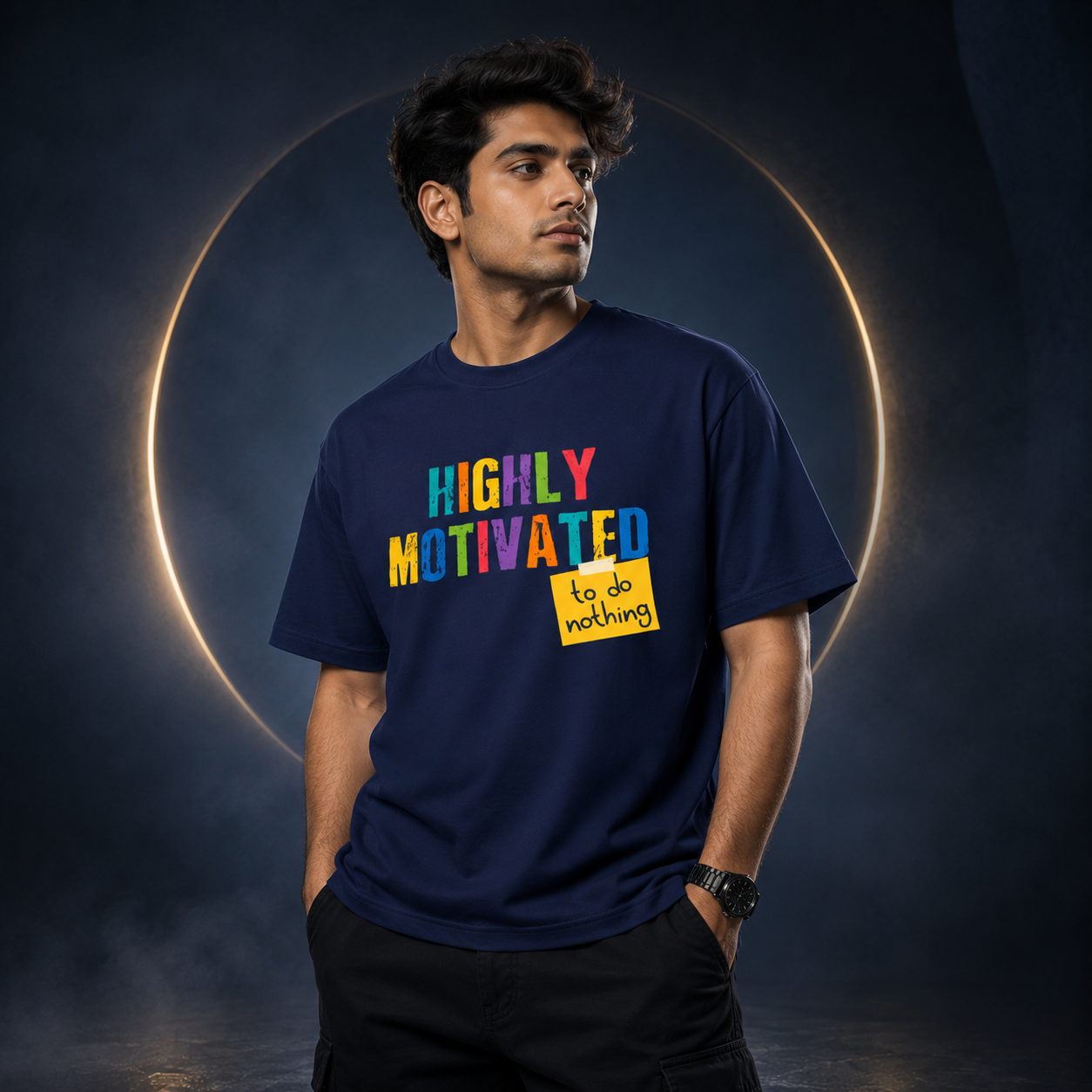 Unisex Crew T-Shirt- "Procrastination 😎"