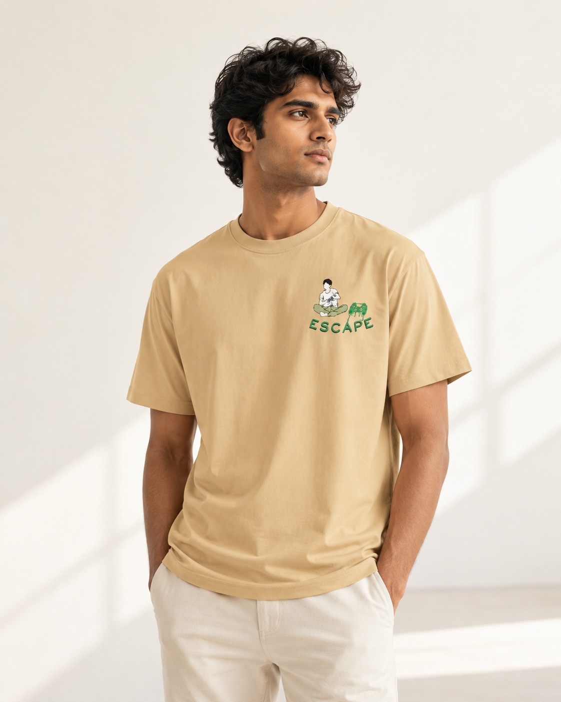 Unisex Crew T-Shirt- “Detached”
