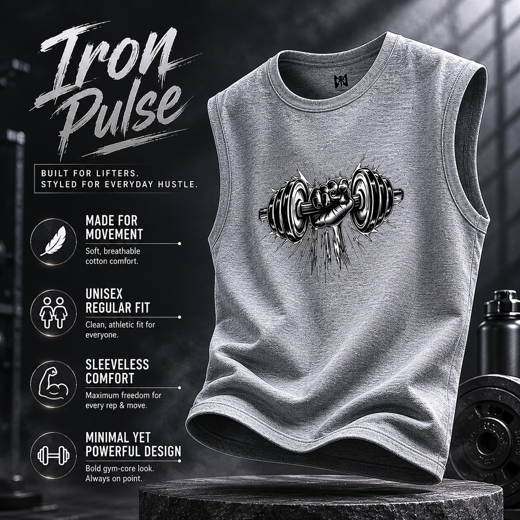 Men's Sleeveless T-Shirt- “Relentless”