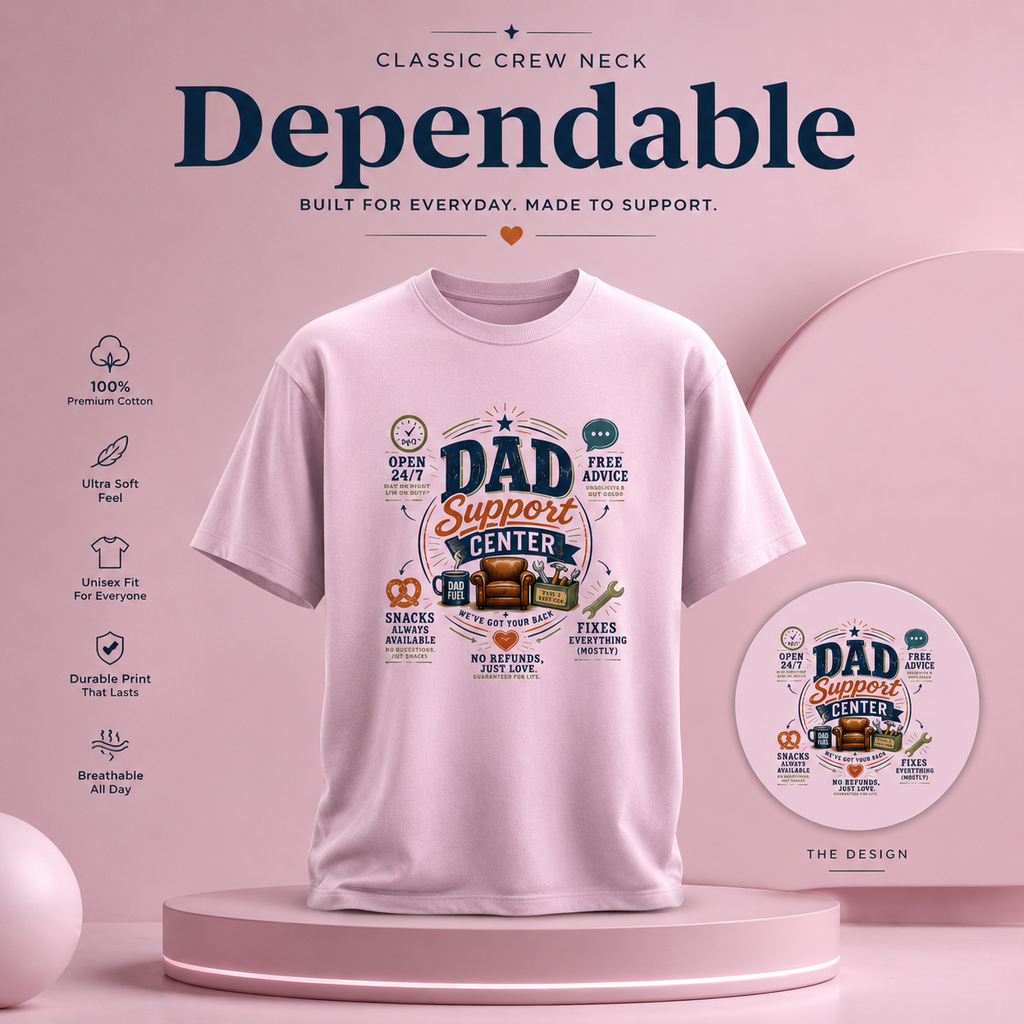 Crew T-Shirt- "Dependable"