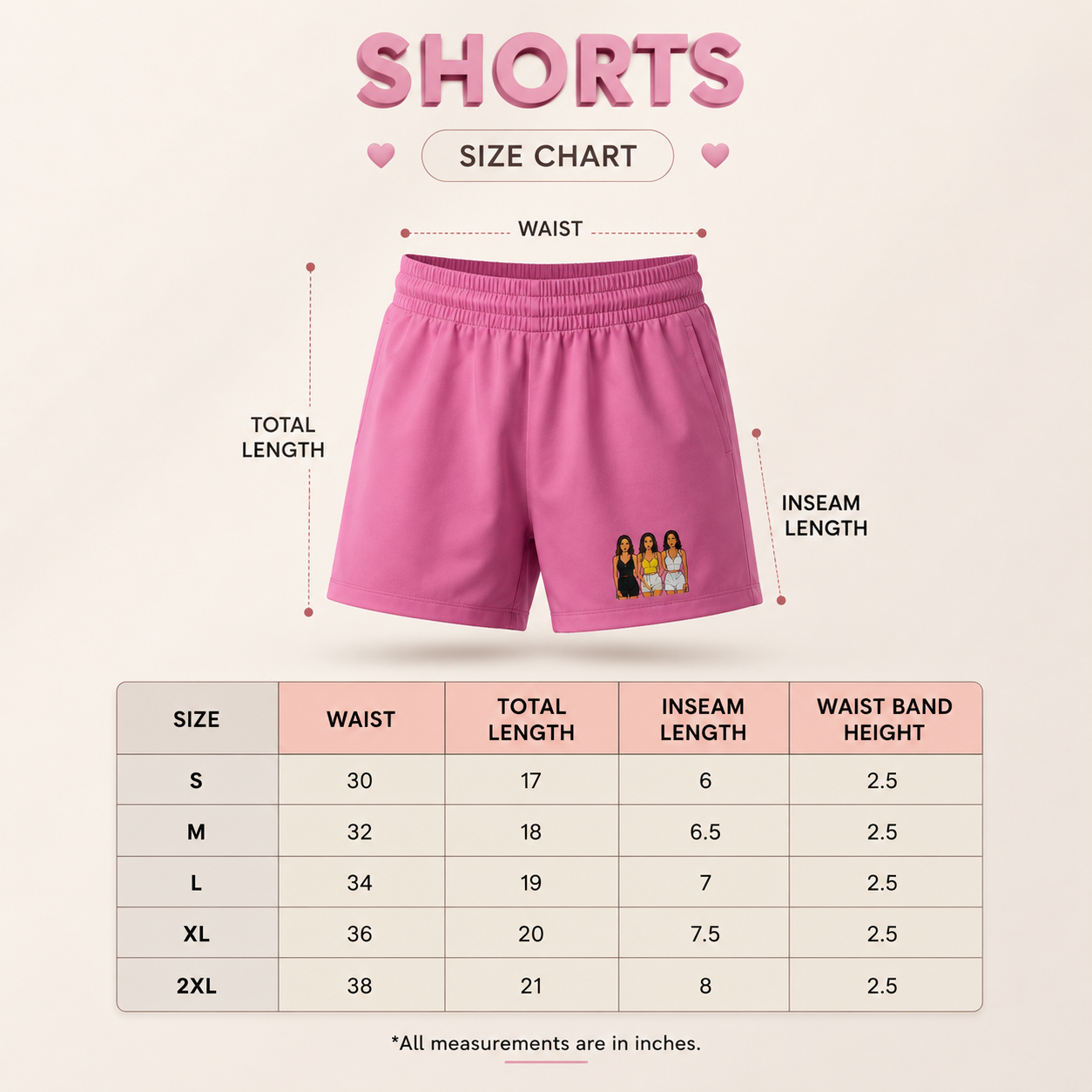 Shorts- “Girlypop”