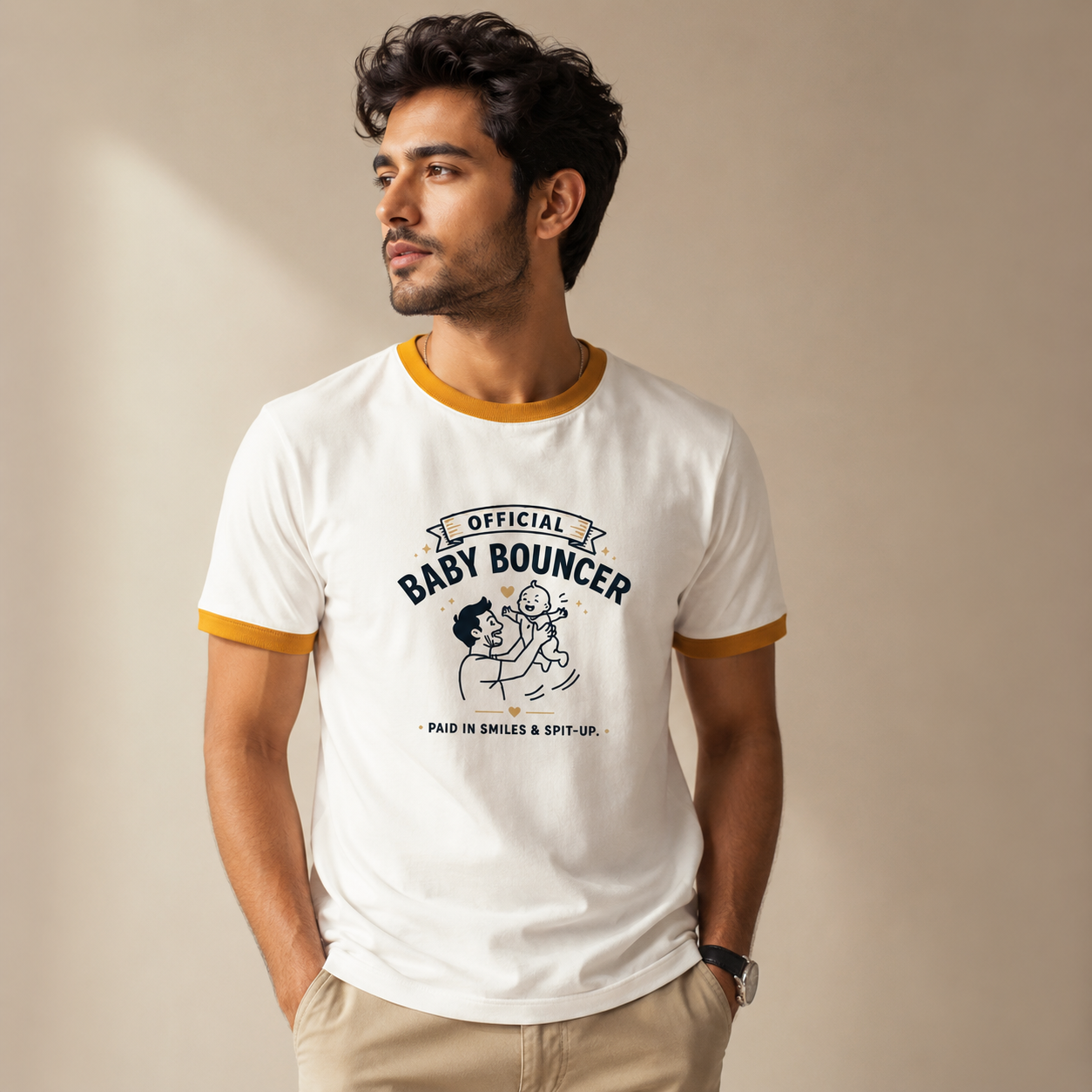 Ringer T-Shirt- "Adored"