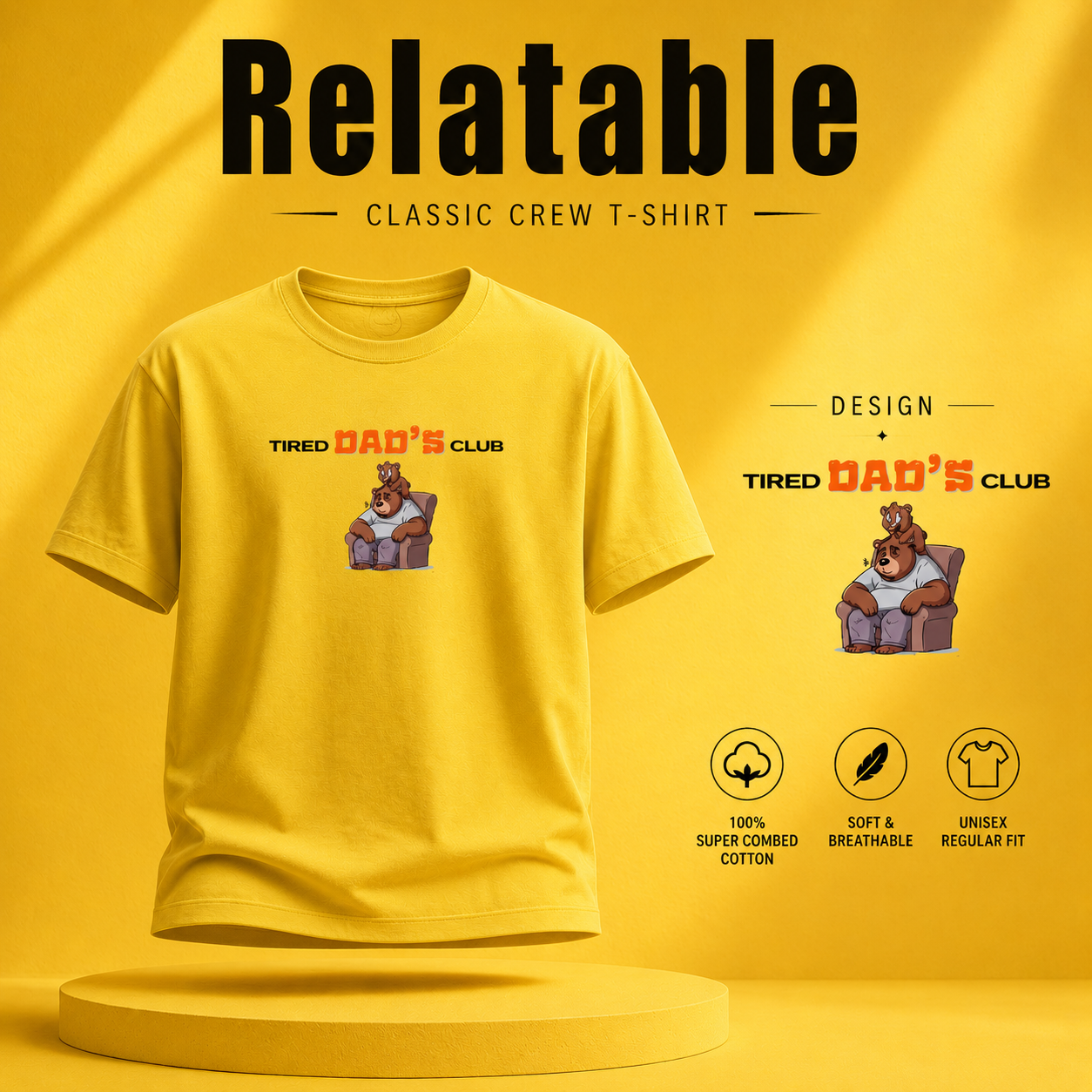 Crew T-Shirt- "Relatable"
