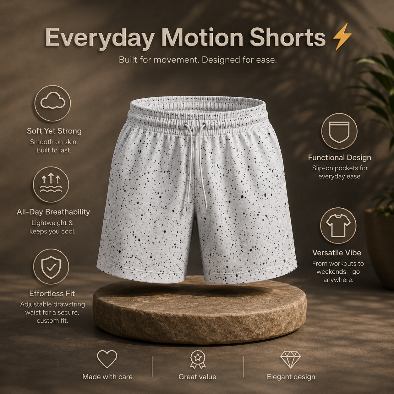 Shorts- "Effortless"