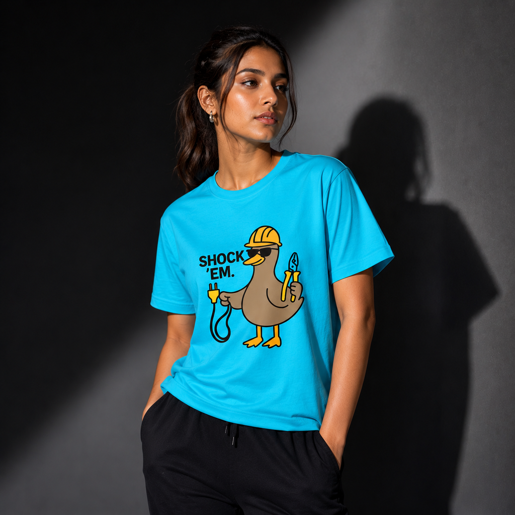 Unisex Crew T-Shirt- "Electrifying"