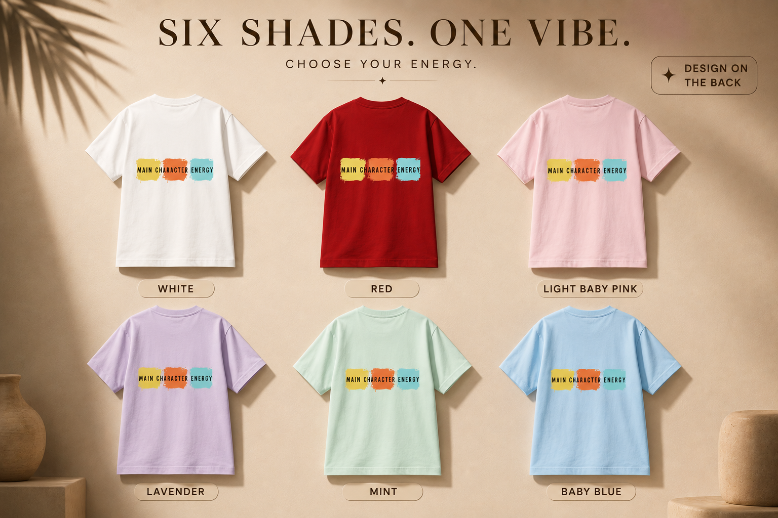 Unisex Stretch T-shirt- "Main Character"