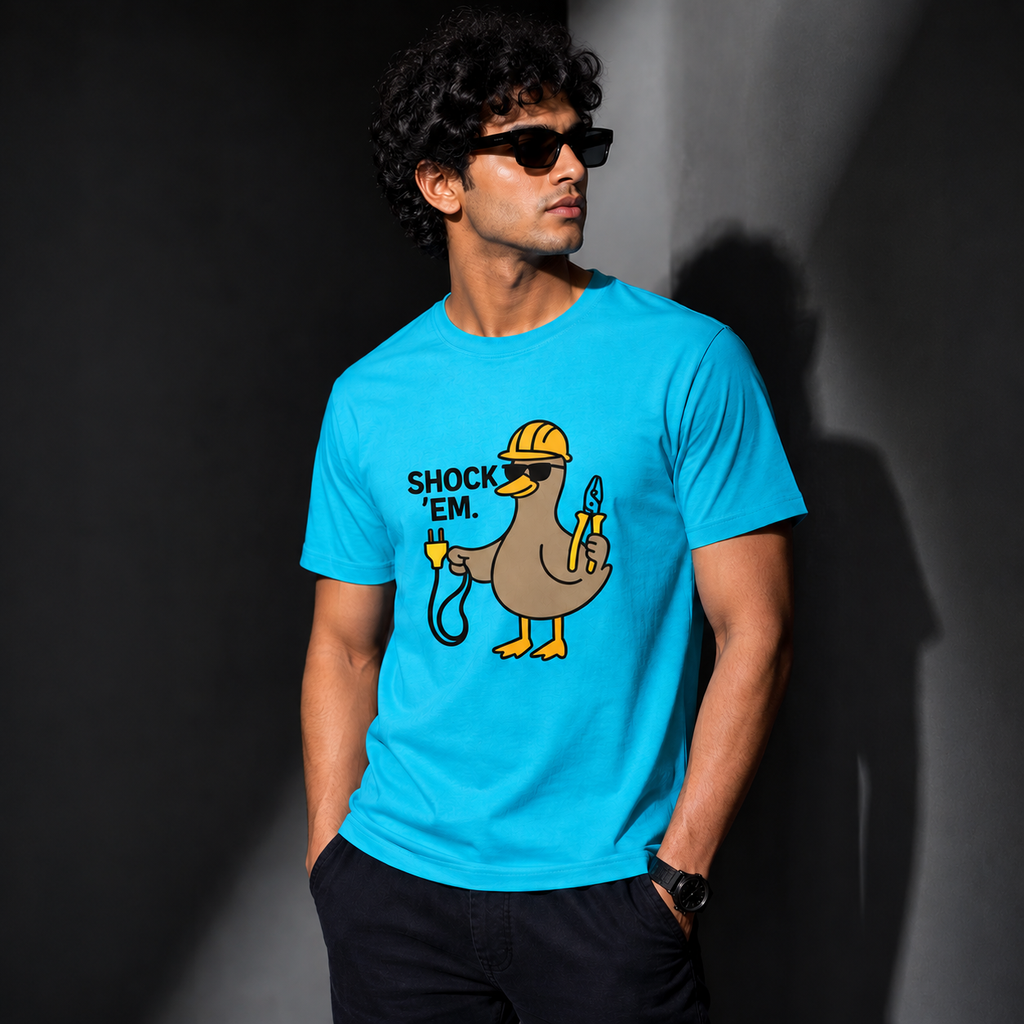 Unisex Crew T-Shirt- "Electrifying"