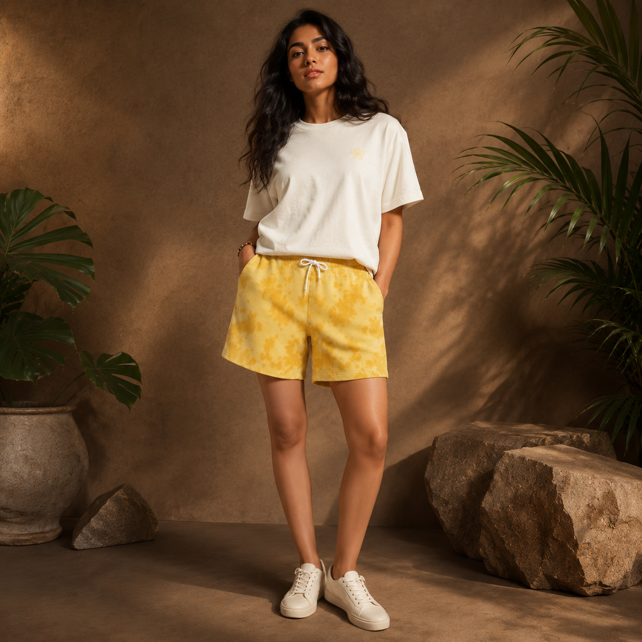 Unisex Tie Dye Shorts