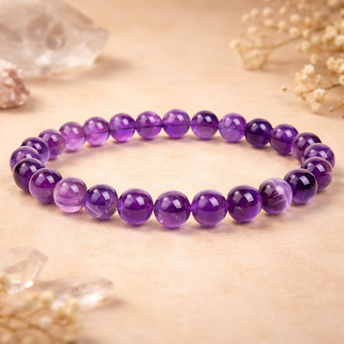 Amethyst Crystal Bracelet