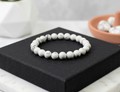 Howlite Crystal Bracelet