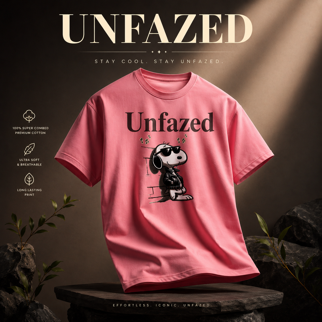 Unisex Crew T-Shirt- “Unfazed”