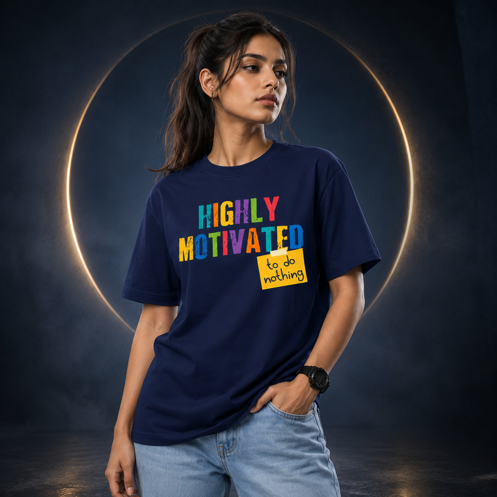 Unisex Crew T-Shirt- "Procrastination 😎"