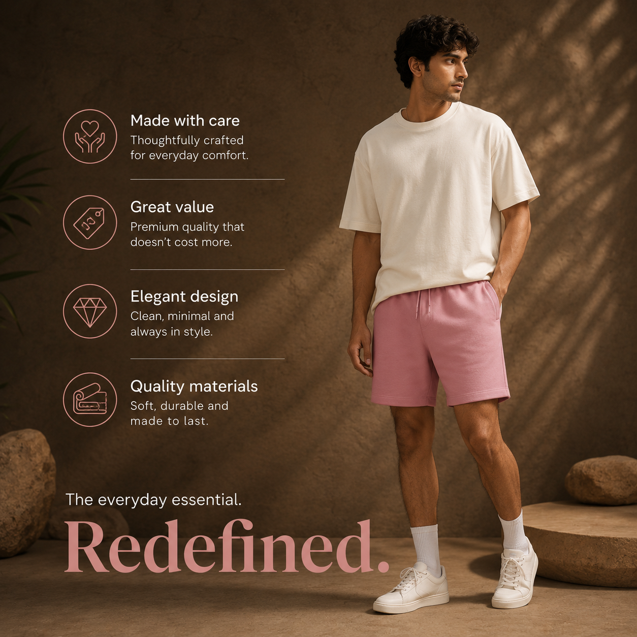 Terry Shorts- Plain