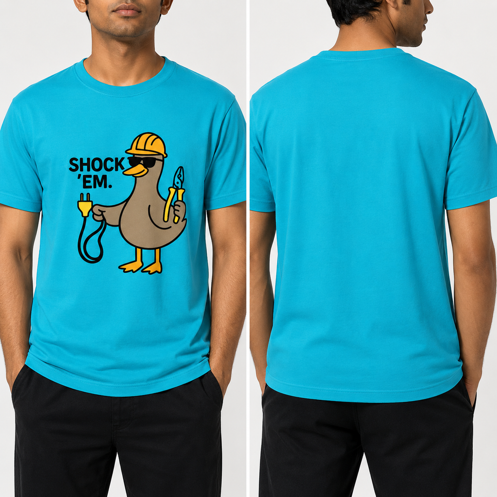 Unisex Crew T-Shirt- "Electrifying"
