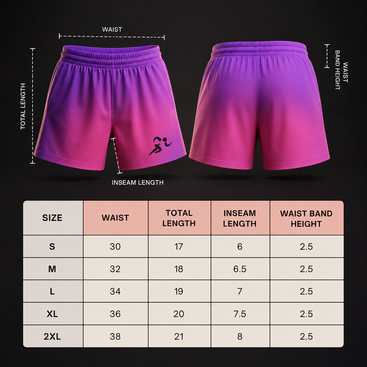Shorts- “Energetic”